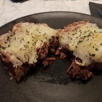 Bar Dough - Short rib, gruyere, onion jam fancy toast - Italian Near Me - Denver, Colorado Bar Dough - Short rib, gruyere, onion jam fancy toast - Italian Near Me - Denver, Colorado