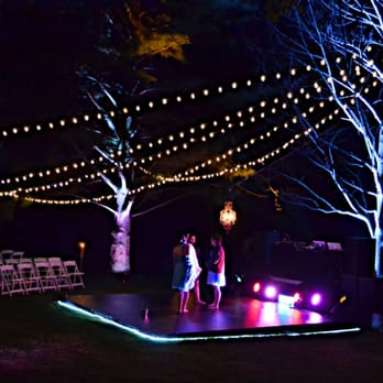 Mask Audio - Mask Audio providing sound and dance floor rental for a wedding. - Performing Arts Near Me - Adrian, Michigan