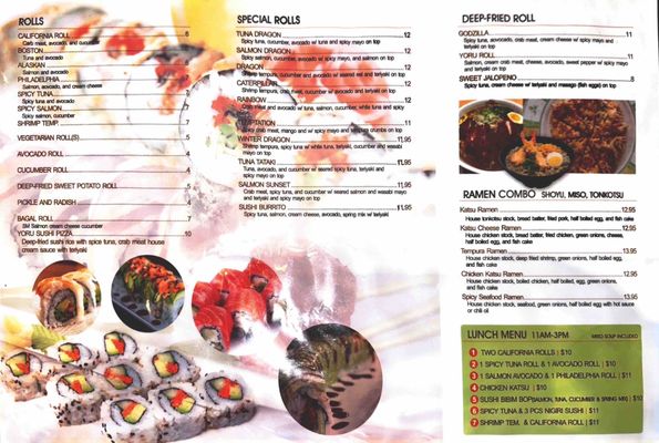 Menu photo 2 Sushi Yoru Lake Zurich, IL Menu photo 2 Sushi Yoru Lake Zurich, IL