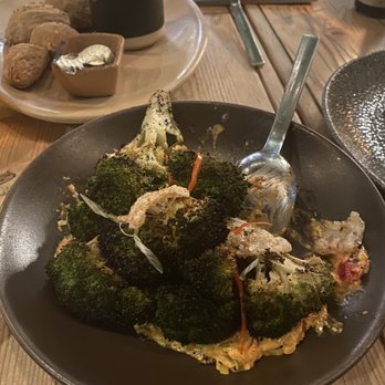 Campfire - Grilled Broccoli - New American Near Me - Carlsbad, California Campfire - Grilled Broccoli - New American Near Me - Carlsbad, California