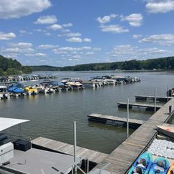 The Atwood Dock Marina & Grill - Off the deck view