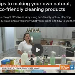 A Home Maid Clean - We were featured on Tampa Bay's 10 Brightside https://www.wtsp.com/article/money/natural-eco-friendly-cleaning-supplies-diy-how-to-make/67