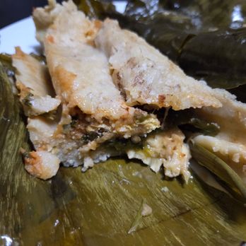 Oaxacan Tamales - Inside the Chile Relleno tamal ($7.00) - Farmers Market Near Me - Riverbank, California Oaxacan Tamales - Inside the Chile Relleno tamal ($7.00) - Farmers Market Near Me - Riverbank, California
