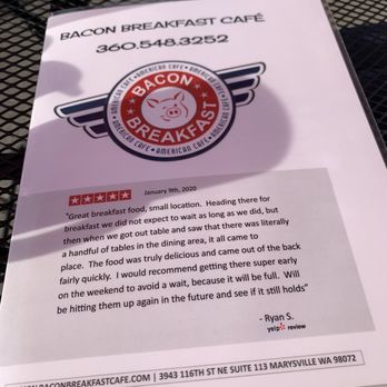 Bacon Breakfast Cafe - Menu 1/28/22 - Breakfast & Brunch Near Me - Marysville, Washington Bacon Breakfast Cafe - Menu 1/28/22 - Breakfast & Brunch Near Me - Marysville, Washington