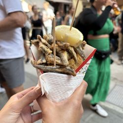 Batti Batti - Anchovies, cod and calamari