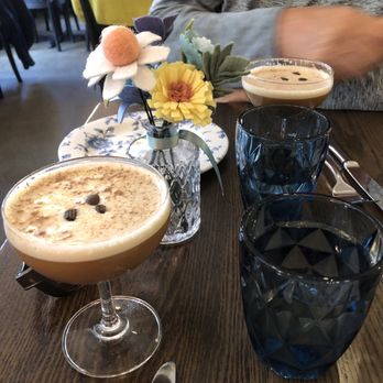 Blossom and Root Kitchen - Chai espresso martinis - Vegan Near Me - Danville, California Blossom and Root Kitchen - Chai espresso martinis - Vegan Near Me - Danville, California