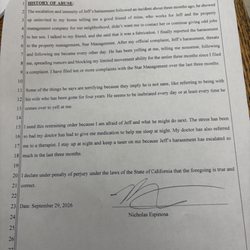 Olive Avenue RV Resort - VPO complaint