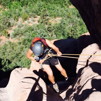 Rock Odysseys - Last rappel! - Rock Climbing Near Me