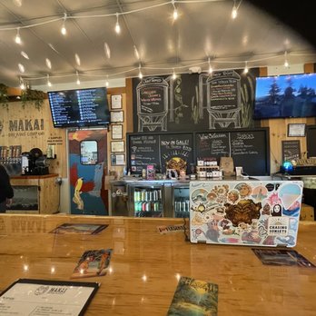 Makai Brewing Company - a view of the bar - Breweries Near Me - Ocean Isle Beach, North Carolina
