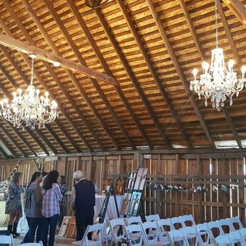 Zyntango Farm - Look at the chandeliers... LOVE - Venues & Event Spaces Near Me - Whitestown, Indiana