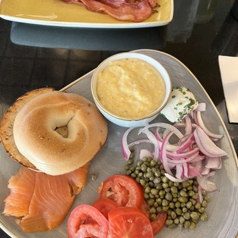 Corner Cafe - Sliced Smoked Salmon Platter - Bakeries Near Me - Atlanta, Georgia