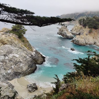 McWay Falls - One of the hiking spots there - Beaches Near Me - Big Sur, California
