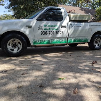 TLC Specialty Weed Control - a truck parked in a driveway - Lawn Services Near Me - Conroe, Texas TLC Specialty Weed Control - a truck parked in a driveway - Lawn Services Near Me - Conroe, Texas