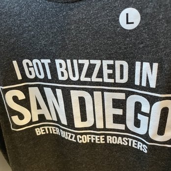 Better Buzz Coffee La Jolla - Tee shirts for sale - Coffee & Tea Near Me - San Diego, California