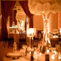 Fat Cat Flowers - Dramatic raised centerpiece and candles