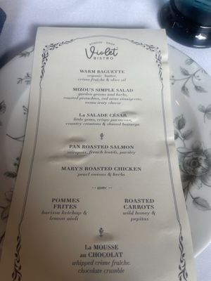 Menu photo 1 Violet Bistro Los Angeles, CA Menu photo 1 Violet Bistro Los Angeles, CA