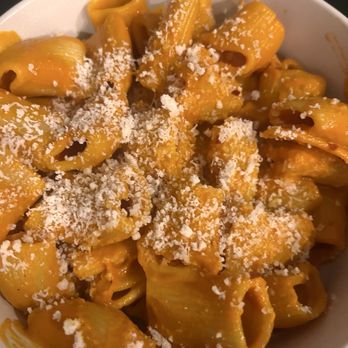 A&M Pasta Lab - Calabrian chili sauce with rigatoni and freshly grated parmesan Reggiano. - Pasta Shops Near Me - Henderson, Nevada A&M Pasta Lab - Calabrian chili sauce with rigatoni and freshly grated parmesan Reggiano. - Pasta Shops Near Me - Henderson, Nevada