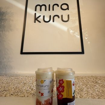 Mirakuru - Korean Strawberry Milk and Kurimi Black Tea - Coffee & Tea Near Me - Garden Grove, California