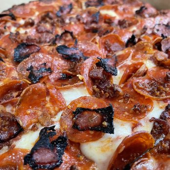 Taranto's Pizzeria - November special $13 Med. thin crust pizza w pepperoni, bacon & ham. - Pizza Near Me - Lewis Center, Ohio Taranto's Pizzeria - November special $13 Med. thin crust pizza w pepperoni, bacon & ham. - Pizza Near Me - Lewis Center, Ohio