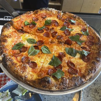 Redeemer Pizza - Pepperoni basil pizza - Pizza Near Me - Denver, Colorado Redeemer Pizza - Pepperoni basil pizza - Pizza Near Me - Denver, Colorado