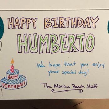 Marina Beach Motel - Grateful for this card :) - Hotels Near Me - Santa Barbara, California