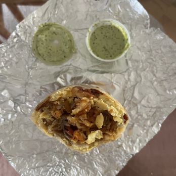 Bread & Breakfast - Bacon Burrito cilantro crema - Breakfast & Brunch Near Me - Los Angeles, California