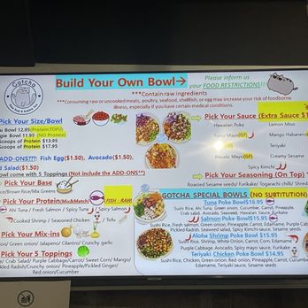 Gotcha Poke Bowl & Bubble Tea - Medium sized bowls with lots of toppings. - Poke Near Me - Mount Juliet, Tennessee Gotcha Poke Bowl & Bubble Tea - Medium sized bowls with lots of toppings. - Poke Near Me - Mount Juliet, Tennessee