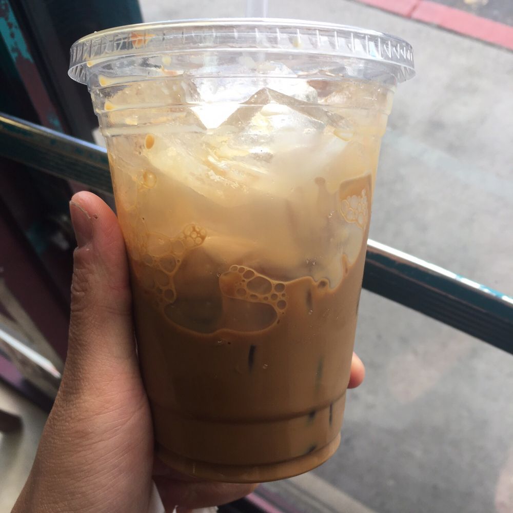 I haven't even drank my drink. Pretty much all ice for $3.75. I haven't even drank my drink. Pretty much all ice for $3.75.