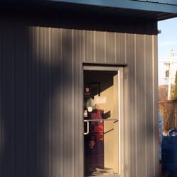 Capitaland Auto Body - Office door.