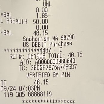Fred Meyer - Location Receipt - Grocery Near Me - Snohomish, Washington Fred Meyer - Location Receipt - Grocery Near Me - Snohomish, Washington