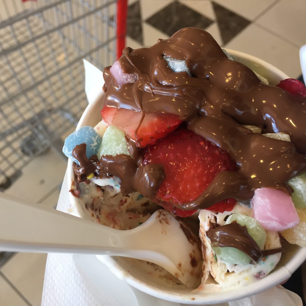 Icicles - Cereal Killer with fruity pebbles. The rolls themselves were great, but this was WAY too much Nutella. - Desserts Near Me - Newark, California Icicles - Cereal Killer with fruity pebbles. The rolls themselves were great, but this was WAY too much Nutella. - Desserts Near Me - Newark, California