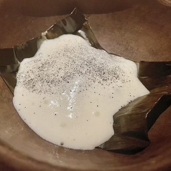 Quintonil - Pibil Duck Tamal, Young Corn Cream - Mexican Near Me - Ciudad de México, DIF