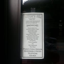Parton's Deli - Menu