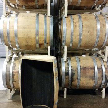 Kozuba & Sons Distillery - A cross section of a barrel in the ageing room...smelled heavenly! - Distilleries Near Me - Pinellas Park, Florida Kozuba & Sons Distillery - A cross section of a barrel in the ageing room...smelled heavenly! - Distilleries Near Me - Pinellas Park, Florida