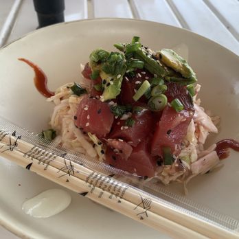 Break Awayz - Ahi grade Tuna Poke bowl!!! - Bars Near Me - Flagler Beach, Florida Break Awayz - Ahi grade Tuna Poke bowl!!! - Bars Near Me - Flagler Beach, Florida