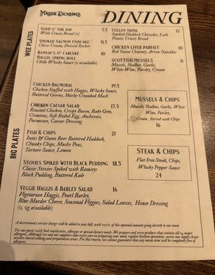 Menu photo 2 Maggie Dicksons Edinburgh, EDH Menu photo 2 Maggie Dicksons Edinburgh, EDH