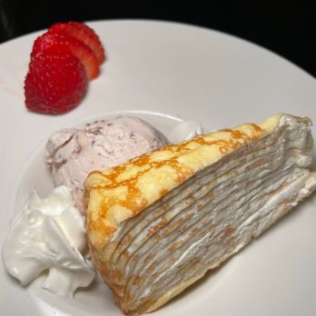 Fuji at Ink Block - Crepe cake - Japanese Near Me - Boston, Massachusetts Fuji at Ink Block - Crepe cake - Japanese Near Me - Boston, Massachusetts