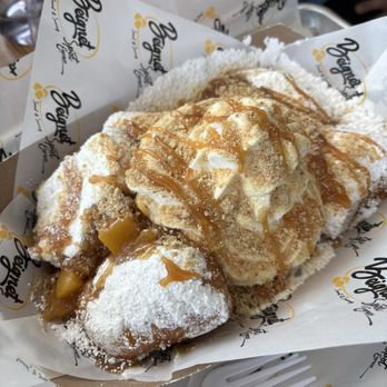 Beignet Spot Express - Peach Cobbler Beignets - Desserts Near Me - West Covina, California Beignet Spot Express - Peach Cobbler Beignets - Desserts Near Me - West Covina, California