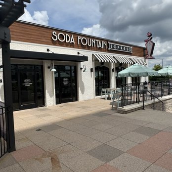 Soda Fountain Express - Exterior - Ice Cream & Frozen Yogurt Near Me - St. Louis, Missouri Soda Fountain Express - Exterior - Ice Cream & Frozen Yogurt Near Me - St. Louis, Missouri