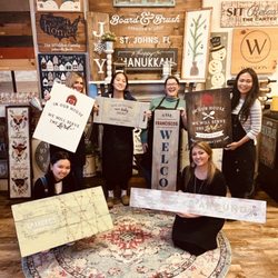 Board & Brush Creative Studio - Fun times regardless whether or not you leave an artist!
