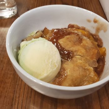 COMMUNION Restaurant and Bar - Peach cobbla - Soup Near Me - Seattle, Washington COMMUNION Restaurant and Bar - Peach cobbla - Soup Near Me - Seattle, Washington