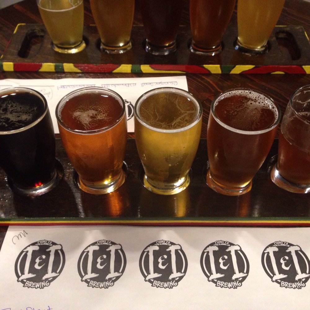 I & I Brewing - Groupon Sampler (you get two sampler racks) - Breweries Near Me - Chino, California