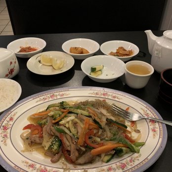 Chopstick - Glass noodles. Oh wow the salmon skin roll was out of this world!!!  Not in photo - Japanese Near Me - Killeen, Texas