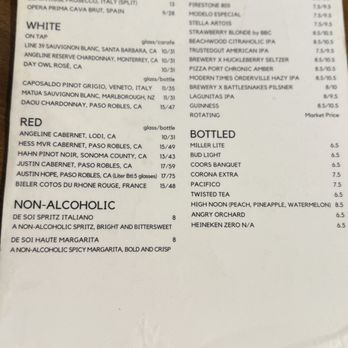 Kennedy's Craft Kitchen & Cocktails - menu 2/4 - Cocktail Bars Near Me - Long Beach, California Kennedy's Craft Kitchen & Cocktails - menu 2/4 - Cocktail Bars Near Me - Long Beach, California