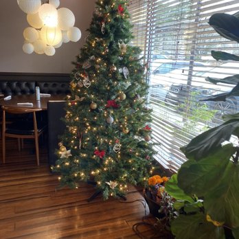 Lucha Tigre - Interior Christmas decorations - Asian Fusion Near Me - Chapel Hill, North Carolina