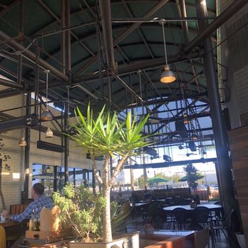 Urban Plates - Only a little bit of sun available but beautiful outdoor patio - New American Near Me - La Jolla, California