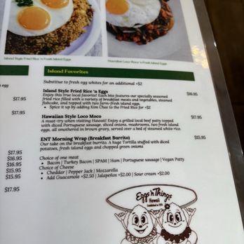 Eggs 'n Things - Menu - Breakfast & Brunch Near Me - Honolulu, Hawaii Eggs 'n Things - Menu - Breakfast & Brunch Near Me - Honolulu, Hawaii