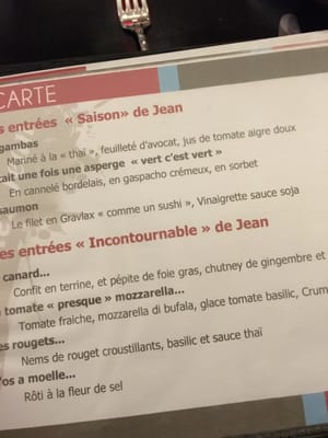 Menu photo 2 Chez Jean Bordeaux, 33