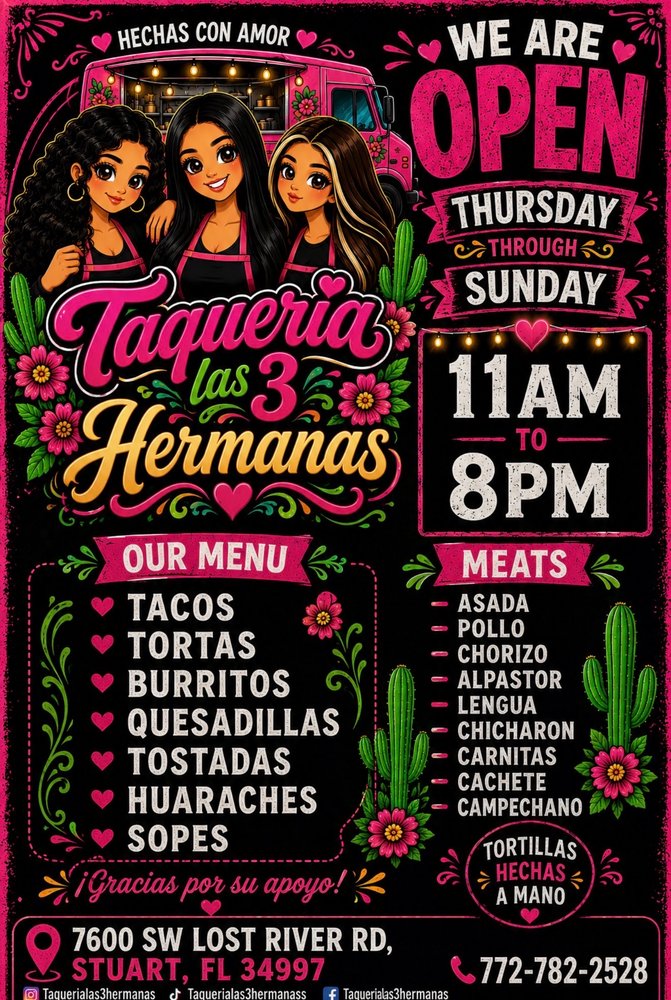 Taqueria Las 3 Hermanas Logo