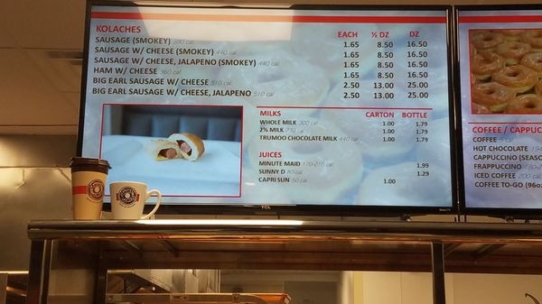 Menu photo 3 Shipley Do-Nuts Plano, TX